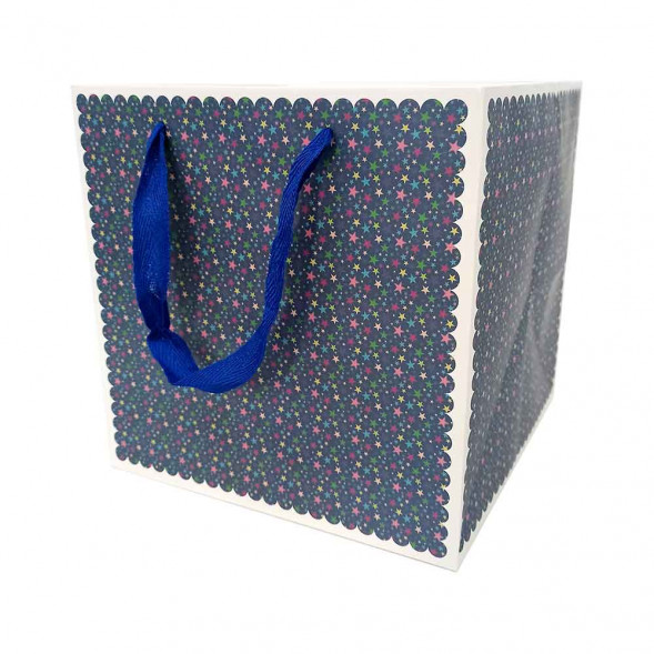 Пакет ЛЮКС Звездочки размер 17*17*17см 