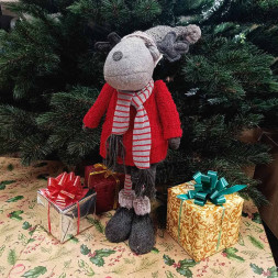 Олень девочка размер 17*13*60см арт 54812