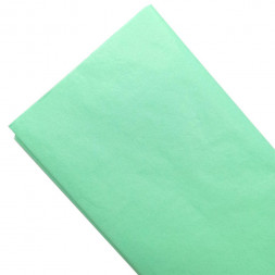 Бумага тишью в листах САЛАТОВАЯ размер 50см*66см  