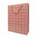 Пакет крафт Клетка размер 28*37*10см