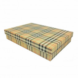 Коробка прямоугольная плоская Клетка в 8-ми размерах