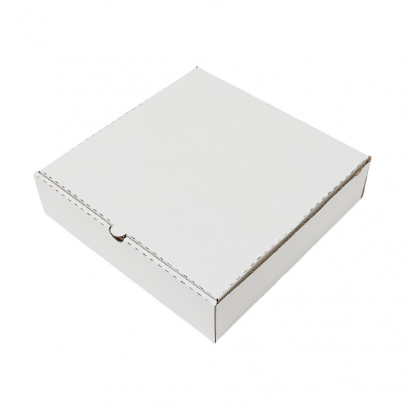 Коробка для пирога d-24 белая размер 240*240*60мм 10 шт