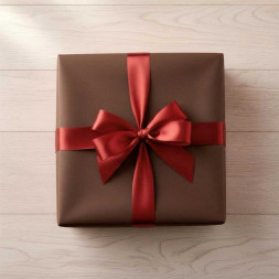 Бумага крафт в рулоне шоколад размер 70см*10м 40гр/м2