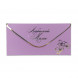 Конверт для денег Любимой маме 8*16,5см арт 55352