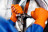 Перчатки нитрил GOGRIP особопрочные оранжевые 25 пар XL, XXL 