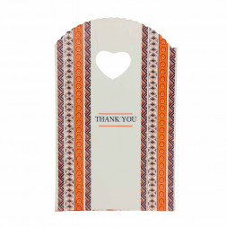 Пакет вырубной ПНД Thank you 13*20см 45 мкм 50шт