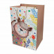 Пакет ЛЮКС Детский Животные с широким дном размер 36*54*30см