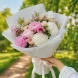 Пленка матовая белая размер 58*58см 60мкм
