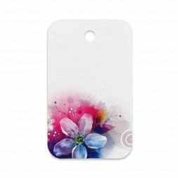 Мини-бирка картонная Цветок 3*5см