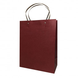 Пакет ЛЮКС однотонный размер 25,5*33*12,5см