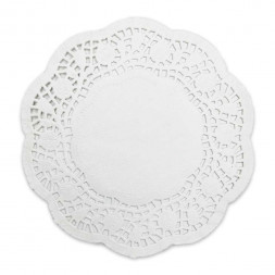 Салфетка ажурная круглая d-16см уп 250шт