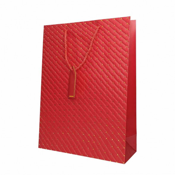 Пакет ЛЮКС Стрелки с золотым тиснением размер 31*42*12см