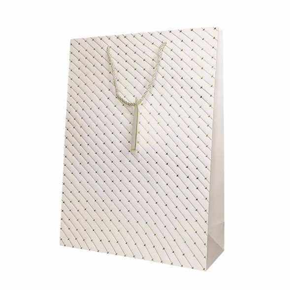 Пакет ЛЮКС Стрелки с золотым тиснением размер 31*42*12см