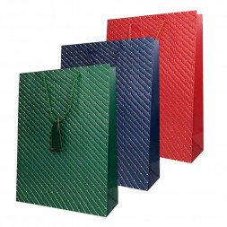 Пакет ЛЮКС Стрелки с золотым тиснением размер 31*42*12см