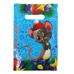 Пакет вырубной ПВД Мышка 20*30см 35 мкм 100шт