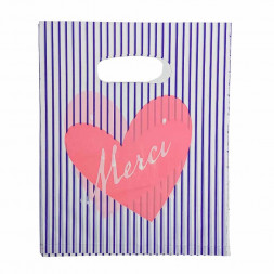 Пакет вырубной ПНД Merci 20*25см 45 мкм 100шт