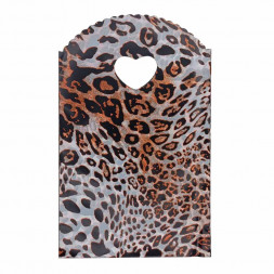 Пакет вырубной ПНД Леопардовый 13*20см 45 мкм 50шт