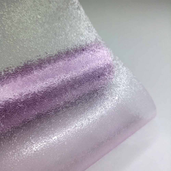 Пленка в рулоне Хрусталь сиреневая размер 57см*6,5м 120мкр