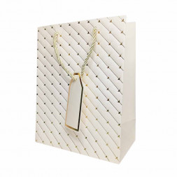 Пакет ЛЮКС Стрелки с золотым тиснением размер 18*23*10см