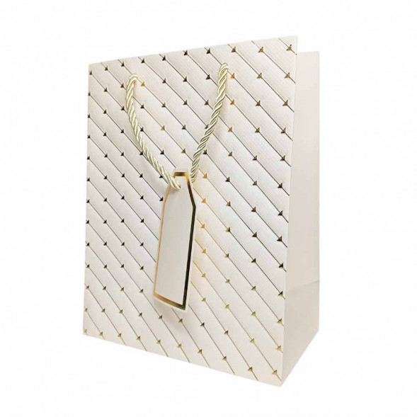 Пакет ЛЮКС Стрелки с золотым тиснением размер 18*23*10см