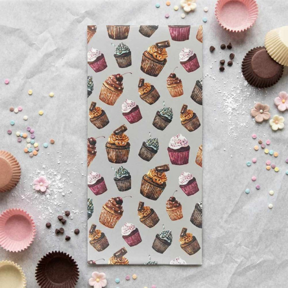 Конверт для денег Кексы 8*16,5см арт 455