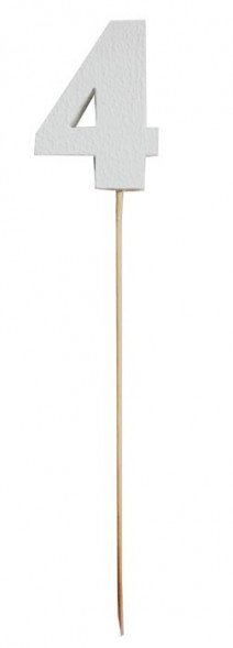 Топпер Цифра пенопласт h-31см