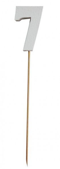 Топпер Цифра пенопласт h-31см