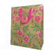 Пакет крафт Цветы размер 26*32*12см