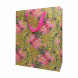 Пакет крафт Цветы размер 26*32*12см