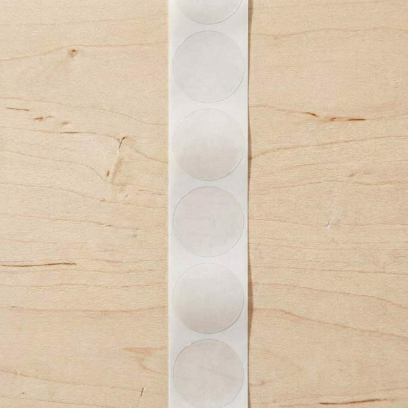 Наклейка прозрачная D-3,5см уп 10шт