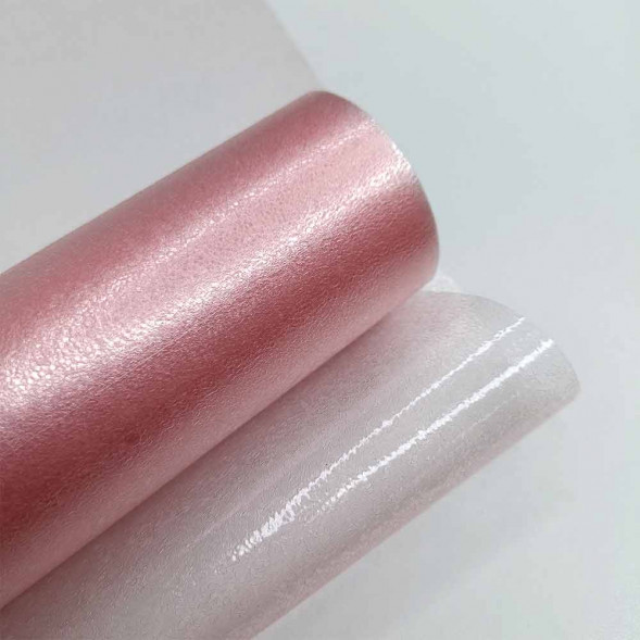 Пленка в рулоне Хрусталь розовая размер 57см*6,5м 120мкр