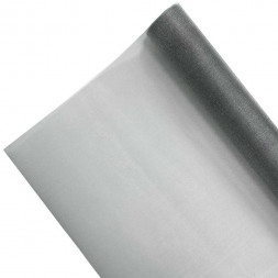 Органза СНЕГ в рулоне серебряная размер 70см*9м