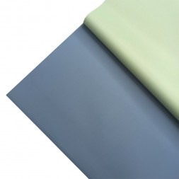 Пленка матовая 2-х цветная серо-голубая/фисташковая размер 58*58см 65мкм