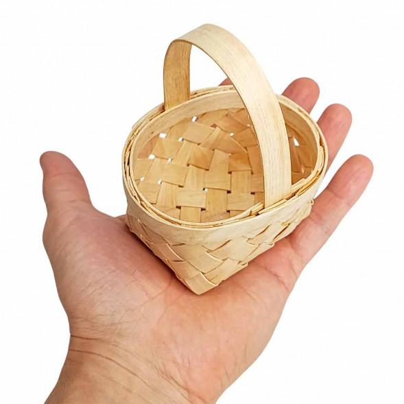 Корзина МИНИ секвойя размер 8,5*6*5/11,5см