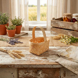 Корзина МИНИ секвойя размер 8,5*6*5/11,5см