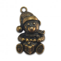 Фигура Мишка с подарками размер 3см