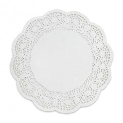 Салфетка ажурная круглая d-26см уп 250шт