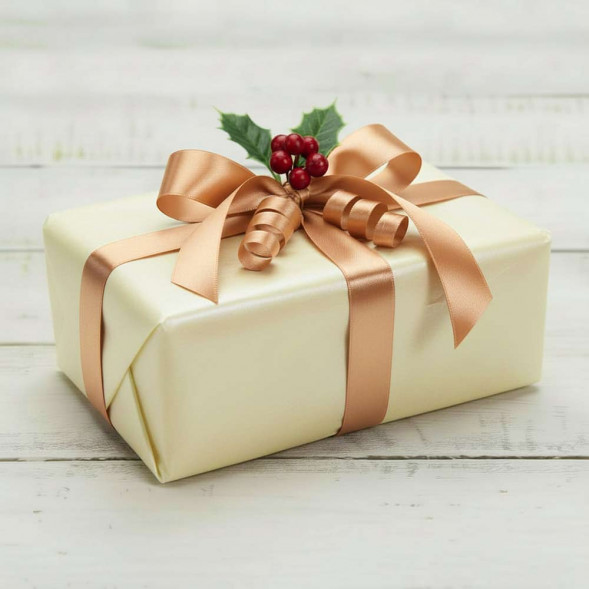 Бумага тишью в листах жемчужная КРЕМОВАЯ размер 50см*66см