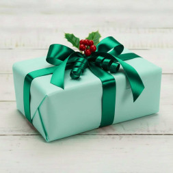 Бумага тишью в листах жемчужная ГОЛУБАЯ размер 50см*66см