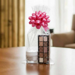 Пакет подарочный прозрачный Точки размер 10*15см (уп 50шт)