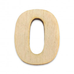 Декор из дерева Цифры 3см