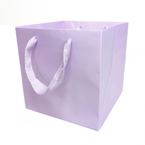 Пакет ЛЮКС однотонный размер 16*16*16см