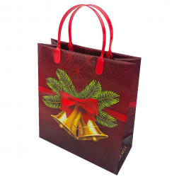 Пакет сумка размер 23*26см Колокольчики