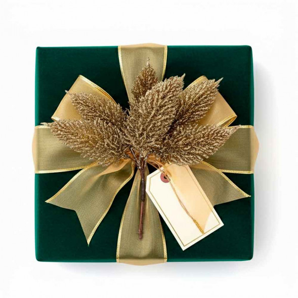 Связка веточек НГ шампань Н-16см