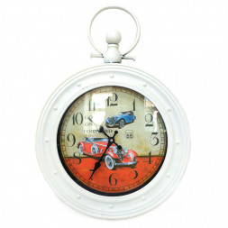 Часы настенные Ретро машины размер 39*54*6см