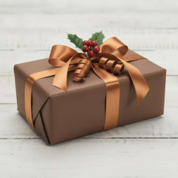 Бумага тишью в листах ШОКОЛАДНАЯ размер 50см*66см