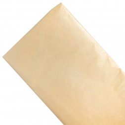 Бумага тишью в листах жемчужная ПЕРСИКОВАЯ размер 50см*66см 