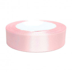Лента атласная светло-розовая размер 2см*23м