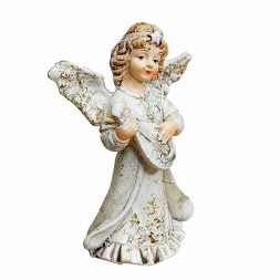 Статуэтка Ангелочек с арфой размер 6*4*9см