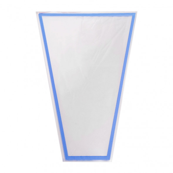 Конус прозрачный Стиль лавандовый размер 28*40см уп 50шт